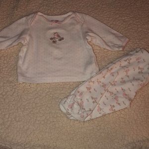 Matching set newborn outfit